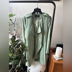 Green Trench Coat